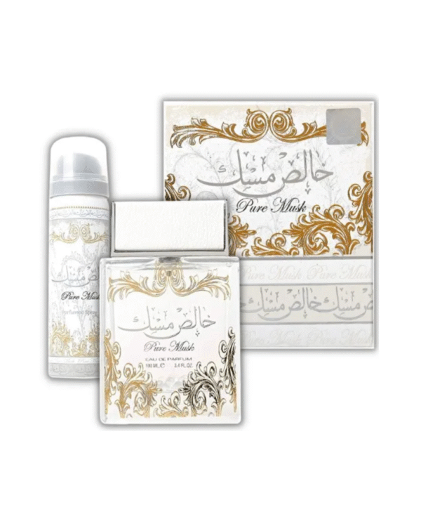 Parfum + déodorant pure musk lattafa